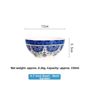 MAIYUQI | Creative Ceramic European Style Glaze Underneath Plate
