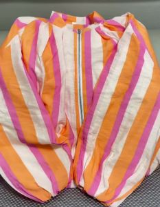 Womens Jacket 2026 Summer New Colorful Stripe Pilot-Style Chic Fashion Patchwork Long-Sleeve Stand Collar Womens Jacket