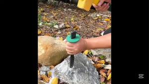 12 to 6 INCH Heavy Duty Versatiles Comfortable Flat Chisel Handle Brick Stone Concrete Demolishing Manual Tool