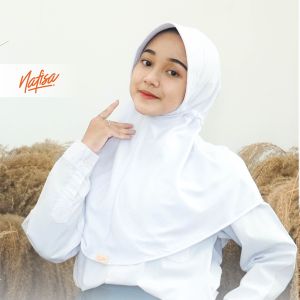 Nafisa Hijab School Ventura - Jilbab Anak Sekolah Hijab Sekolah Kaos Size Lengkap SD-SMA