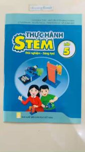 Sách - Thực hành stem lớp 5 ( trải nghiệm - sáng tạo ) - 2023