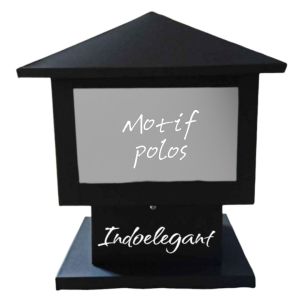 Lampu taman pilar pagar besar (LPB) lampu pagar depan/belakang rumah & villa lampu pagar keriling