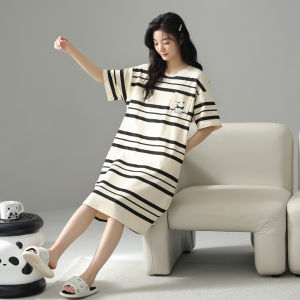 MiiOW | Catwoman Summer New Sweet Cute Womens Sleepwear Short Sleeve Cotton Pajamas Shorts Outwear Home Clothes Casual Style Round Neck