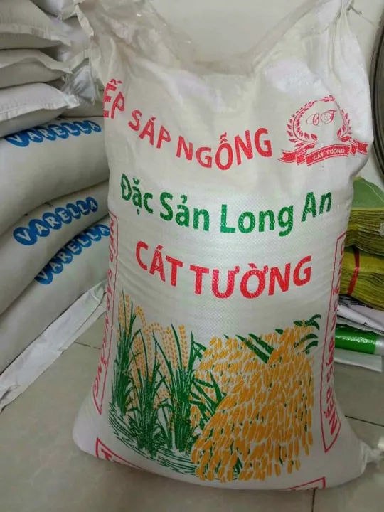 5kg gạo nếp sáp ngỗng Cát Tường dẻo thơm ngon lắm các loại bánh chưng xôi chè