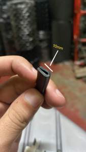 Karet lis U lebar 10mm