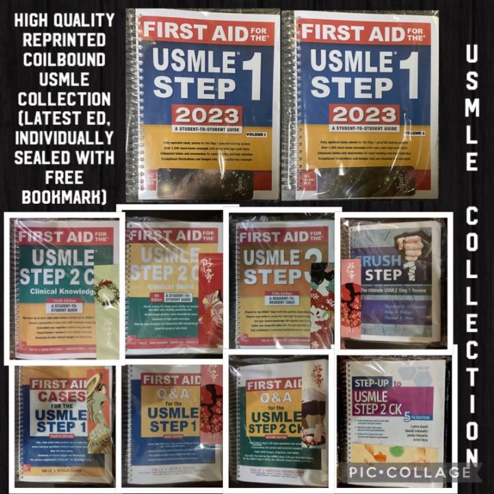First Aid USMLE Step 1 2023 Step 2 CS CK Clinical Knowledge Step 3 Step