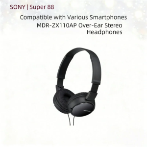 Sony | Comfortable Wear Wired Headphones With Microphone For Online Classes