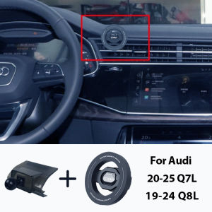 other | Car Magnetic Phone Mount Holder Vent‑Clip Navigation Stand Vehicle Accessory Fit for 20‑25 Q7L 19‑24 Q8L