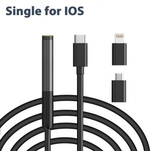 Single/Dual Lens Wifi Endoscope Camera Android Mini Car Inspection Camera for Iphone IOS Waterproof Pipeline Borescope Type C