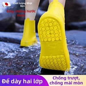 Giày Mưa Chống Trơn Trượt Bền Dày và Chống Thấm Nước