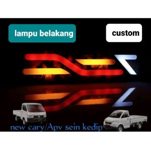 Lampu Belakang Stop Lamp Variasi Custom Mobil carry cargoavp Pickup sein Running