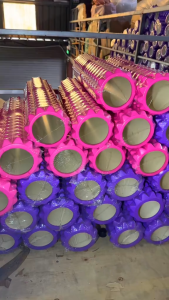 Con Lăn Massage Amalife Con Lăn Giãn Cơ Ống Lăn Tập Yoga Massage Foam Roller Nhiều Màu Gai Nhọn