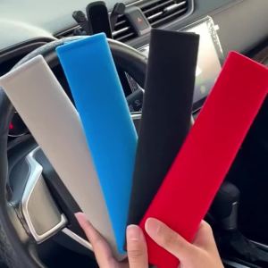 OUHOE | 1 Pcs Soft Comfortable Car Seat Belt Cushion Personalized Fashionable Vehicle Use Accessory