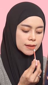 Purnama Beauty Lip & Cheek - New Formula 2in1 Lipcream & Blush On Cream Blush Lipstik Tahan Lama - Formulasi Di Korea - Vitamin E