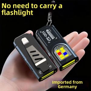 Mini Multi-Function Emergency Charger Keychain Flashlight