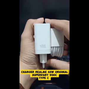 Charger Casan REALME C63 C65 C75 13 Pro SuperDART VOOC Original 45W TYPE C