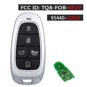 KEYECU PN: 95440-L1060/ 95440-L1010 / L1110 TQ8-F08-4F27 433MHz ID47 Chip Keyless-Go Remote Key Fob for Hyundai Sonata 2019-2023