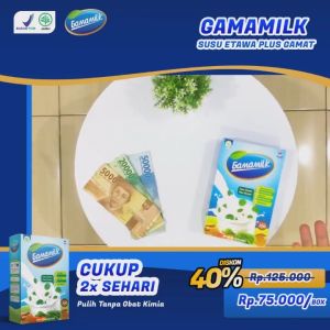 GAMAMILK 100% ORIGINAL | Susu Kambing Etawa Untuk Nyeri Sendi & Lutut