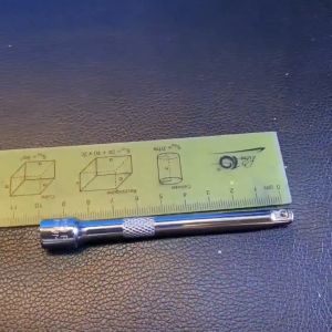 Đầu Tuýp Nối Dài Khẩu 2 Đầu Đực Cái Đều 1/4 Chiều Dài Tổng 100mm Chuyên Dùng Gắn Kết Hợp Cần Lắc Tay Tự Động 1/4