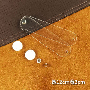 Transparent Magnetic Double Layer Heart Blank Board Vehicle Sticker Hong Kong Easy Pass through Carriage Inspection Film Holder