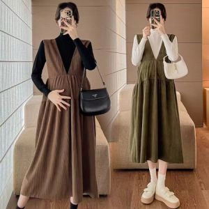 JoynCleon | Long Sleeve Maternity Dress and Skirt Set