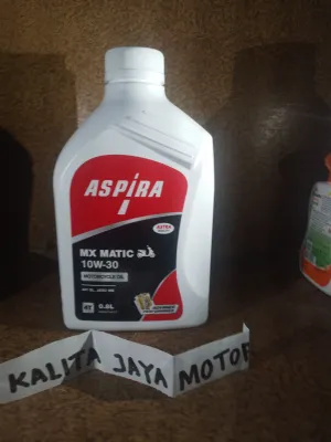 OLI ASPIRA MOTOR MATIC 10W30 PRODUK ASTRA ASTRA OTOPARTS ISI 08 ML