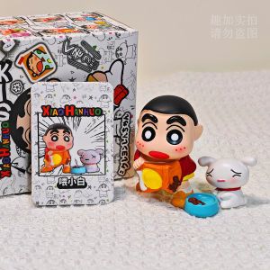 ของเล่นรูปตัวการ์ตูน Little Lazy Day Wax Crayon Xiao Xin พิมพ์ปิดตา ของตกแต่งโต๊ะ เล่นเกมส์ดั้งเดิม ของขวัญวันเกิดสำหรับเพื่อนรักผู้หญิง