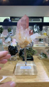 ❤️ 马达加斯加天然红水晶簇 Madagascar Natural Red Quartz Cluster