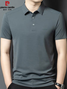 Áo Thun Polo Pierre Cardin Nam Tay Ngắn Thường Ngày Không Cần Ủi Cổ Polo Thoáng Khí Mùa Hè Chất Liệu Nylon Pha Polyester