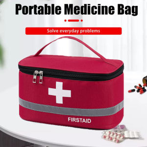 Portable Storage Bag First Aid Emergency Medicine Bag Outdoor Pill Survival Organizer Emergency Kits Package for Travel