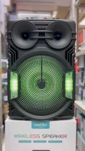 ลำโพงบลูทูธ รุ่น GTS-2069 ดอก12นิ้ว แถมไมค์ลอย/ไมค์สาย/รีโมท รองรับAUX TF USB ปรับเบสและแอคโค่ได้