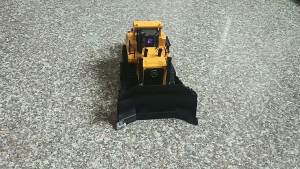 HUINA 1554 11 Channels Remote Control Bulldozer 1/16 Heavy Duty Bulldozer Kids RC Vehicle Electric Toy Gifts For Kids