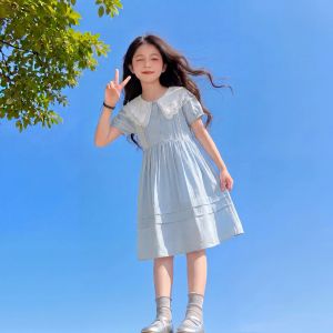 ZIRUIBABA | Elegant Summer Dress For Junior High School Girls White