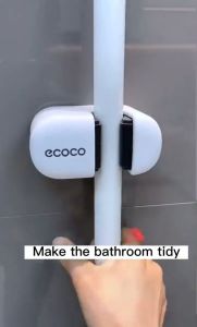 <Buy 5 Free 1> SG Seller Bathroom Mop Holder Broom Holder Hanger Clip Wall Mop Rack Bathroom Holder Spray Mop Set