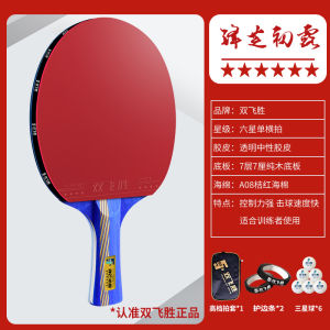 Professional Table Tennis Racket Set for Children Students Competition Double-Sided Anti-Gum Finish Summer Collection
