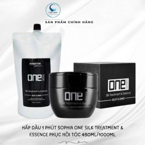 Hấp Dầu Sophia One Silk Treatment Essence Kem Dưỡng Ẩm Phục Hồi 1 Phút Tái Tạo Nhanh Cấu Trúc Tóc
