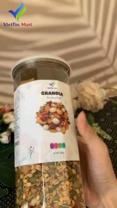 GRANOLA Ngũ Cốc Mix 10 Loại Hạt Viettin Mart 500g