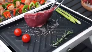 Double Sided Foldable Chimney Charcoal Grill Stove BBQ Outdoor Tabletop Barbecue Grills Camp / Berbeku Bakar Boleh Lipat