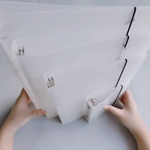 Cover Binder Buku Catatan Jurnal Harian Notebook Spiral A5 Matte Transparant