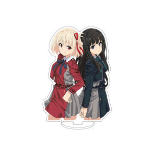 Bandai | 16CM Lycoris Recoil Anime Hình - Nakahara Mizuki Nishikigi Chisato Kurumi Inoue Takina Acrylic Đứng Dễ Thương Cos Đồ Trang Trí Quà Tặng