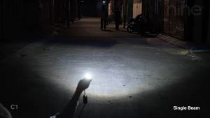 LUMINOSLED Lampu Utama 50W H4 LHD Mini Projector Biled Mini Laser Super Bright C1 - NINE AUTOSERIES