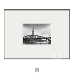 Nordic Style Black And White Landscape Photography Decorative Artwork for Hotel Room Background Wall Entrance Corridor Sample Room Hanging Painting