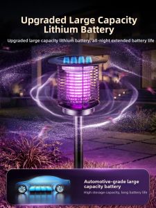 Maiyu | Solar Powered Mosquito Repellent Light Long Battery Outdoor Use