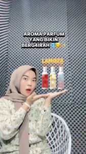 Isi 3 botol Lamoza Si Manis parfum bisa di pakai malam jumat Parfum Dengan Ingredient Husus jika dijilat rasanya Manis 60 ML