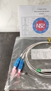 passive splitter plc 1:2 sc upc G657A2 high quality fiber optic NS2