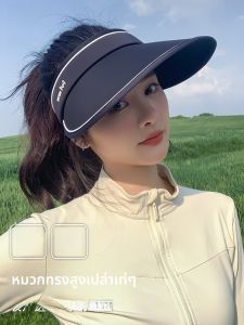 MiiOW | หมวกกันแดดปี 2025 สำหรับผู้หญิง หมวกกันแดดฤดูร้อนแบบสวมหัว หมวกกันแดดแบบมีขอบกว้าง หมวกกันแดดแบบลำลอง หมวกกันแดดแบบลำลอง