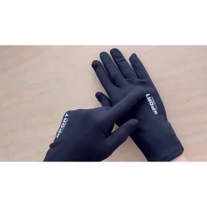 Găng tay lái xe chống nắng UV bằng lụa lạnh thoáng khí tiện lợi -Lumbley