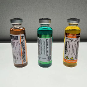 Bình Mẫu Virus T Thủ Công Mẫu Hóa Sinh Học Thảm Họa Phim Ảnh Đồ Chơi Mô Hình Giải Cứu Phòng Tối Cho Trẻ Em DIY