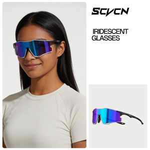 SCVCN Outdoor Photochromic Running Airy Sunglasses Men Women Climbing Glasses Sports Cycling Bicycle UV400 Hiking Goggles