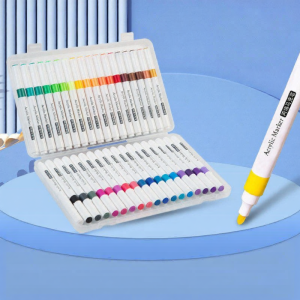 KAERTU |48-Color Waterproof Acrylic Marker Pen Set for Students